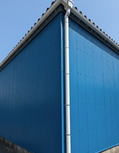 ブロックを新しいブロック塀に